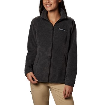 Columbia Jas Dames, Benton Springs Full Zip Fleece Petite Grijs, 27IRUGKFW